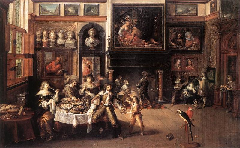 FRANCKEN, Ambrosius Supper at the House of Burgomaster Rockox dhe china oil painting image
